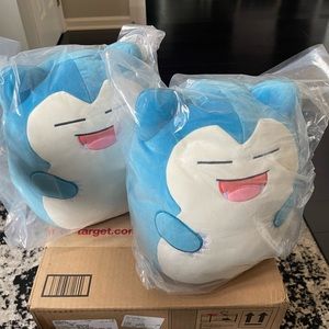 Sold!! Snorlax squishmallow pokemon